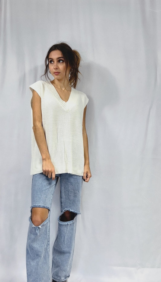 Naomi Knit Sweater Vest